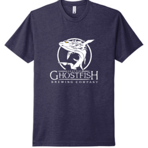 Unisex T-Shirt Ghostfish Logo Front & Back (6 different colors)