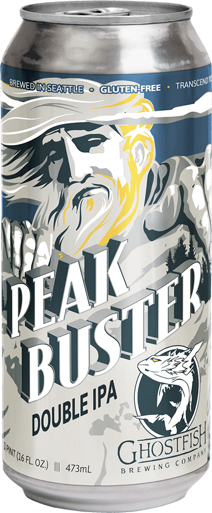 Ghostfish Brewing Gluten-Free Peak Buster Double IPA 16oz