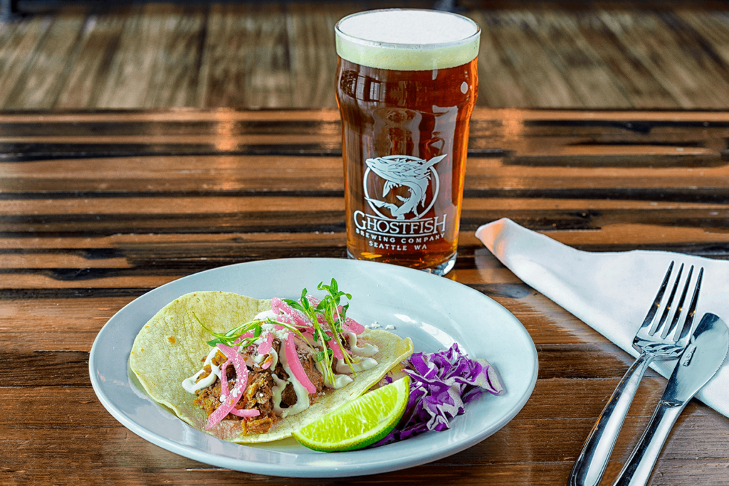 Slow Roasted Orange Chipotle Pork Taco