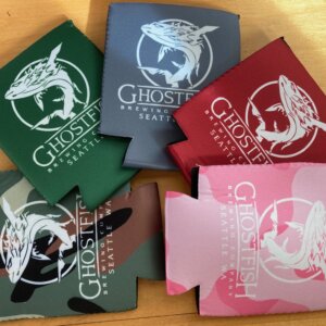 Ghostfish Beer Koozie (5 Color Options)