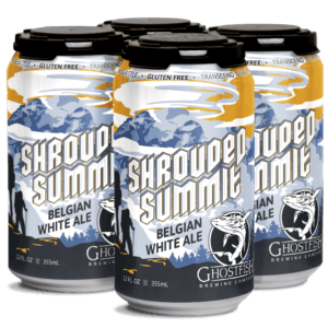 Case of Shrouded Summit Belgian White Ale 12 oz Cans