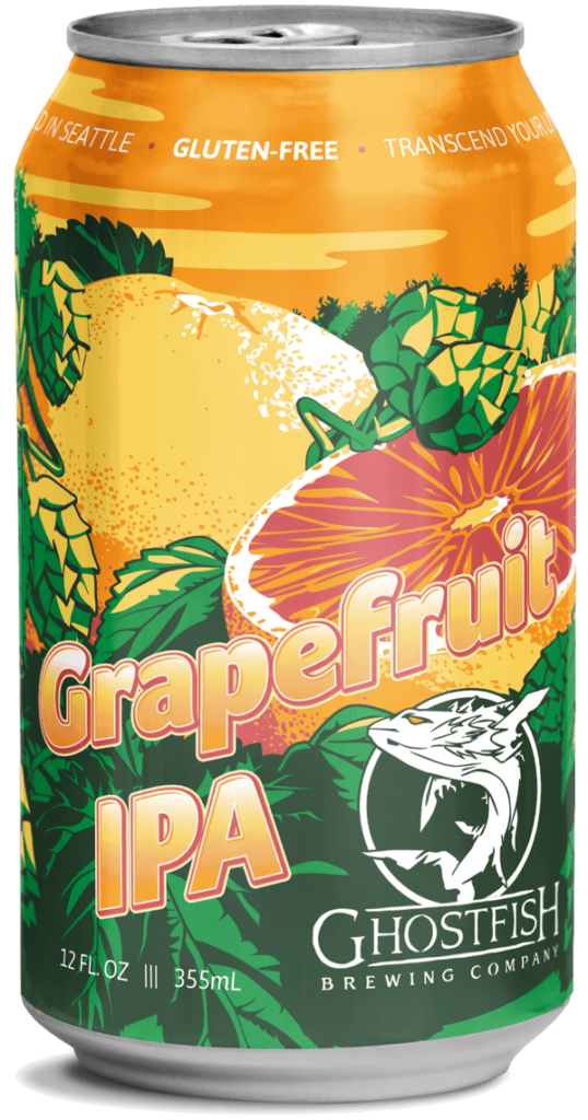Ghostfish Brewing Grapefruit IPA Gluten Free Ghostfish Brewing Grapefruit IPA Gluten Free