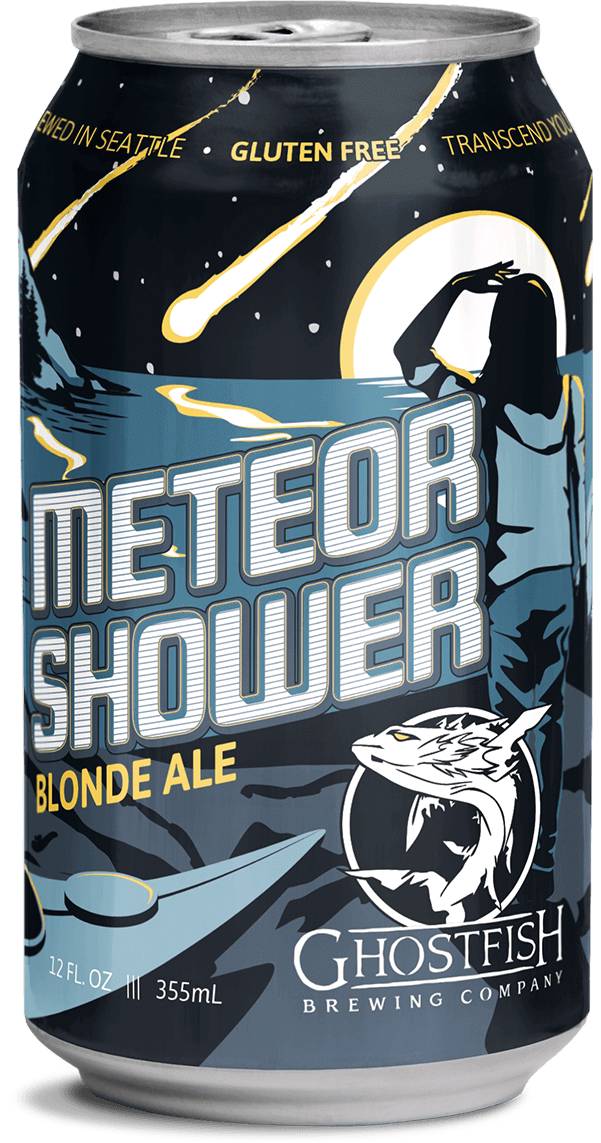 Ghostfish Meteor Shower Gluten Free Blonde Ale Ghostfish Meteor Shower Gluten Free Blonde Ale