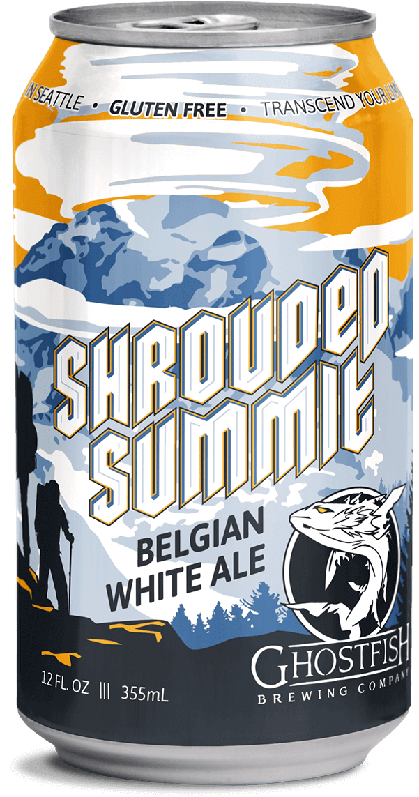 Shrouded Summit Belgian White Ale - Ghostfish Brewing Company