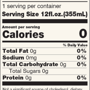hop seltzer nutrition facts ghostfizz
