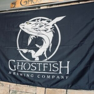 Ghostfish Logo'd Nylon Flag