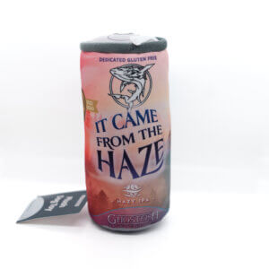 It Came From The Haze Hazy IPA Plush Can Dog Toy