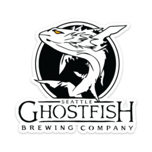 Ghostfish Seattle Logo Sticker
