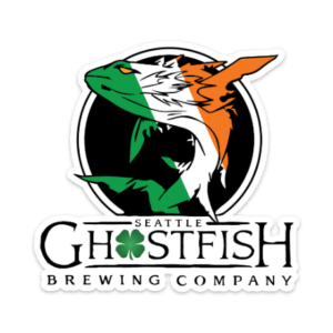 Ghostfish Luck of the Irish Sticker