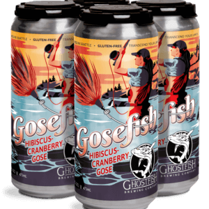 Gosefish Hibiscus-Cranberry Gluten Free Gose Beer