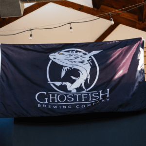 Ghostfish Logo'd Nylon Flag
