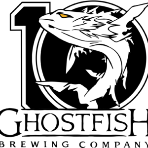 Ghostfish 10th Anniversary Logo Sticker