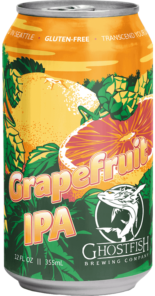 Ghostfish Brewing Grapefruit IPA Gluten Free