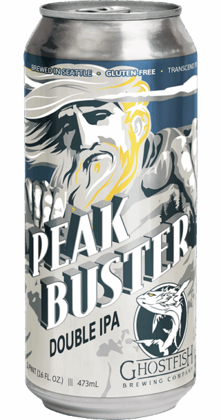 Peak Buster Double IPA - Ghostfish Brewing Company