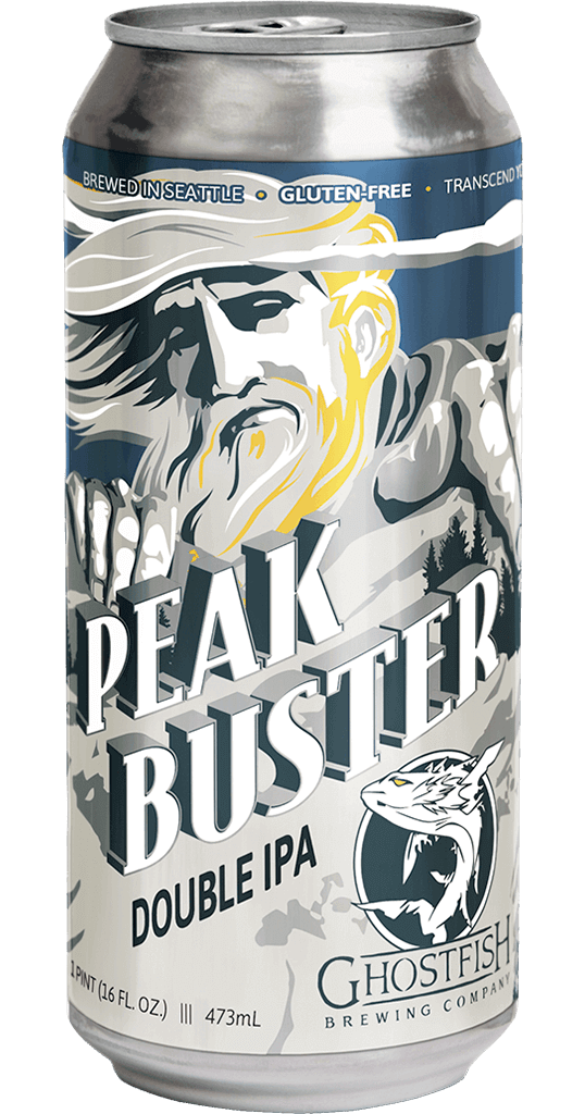 Ghostfish Brewing Gluten-Free Peak Buster Double IPA 16oz