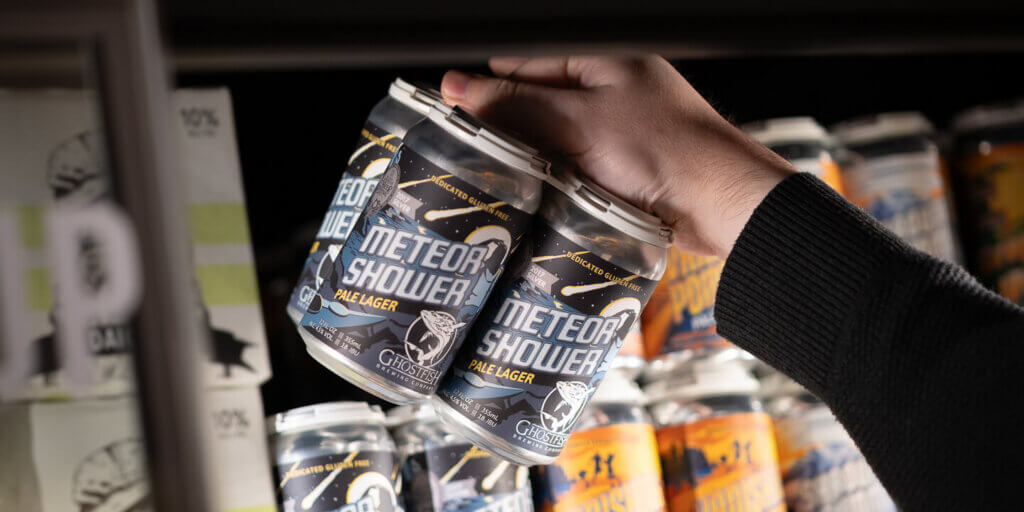 Ghostfish Brewing Meteor Shower Pale Lager Gluten Free Beer