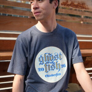 Unisex T-Shirt Ghostfish Oktoberfest Front & Back